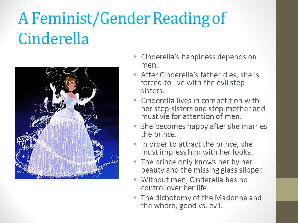 gender roles in cinderella essay